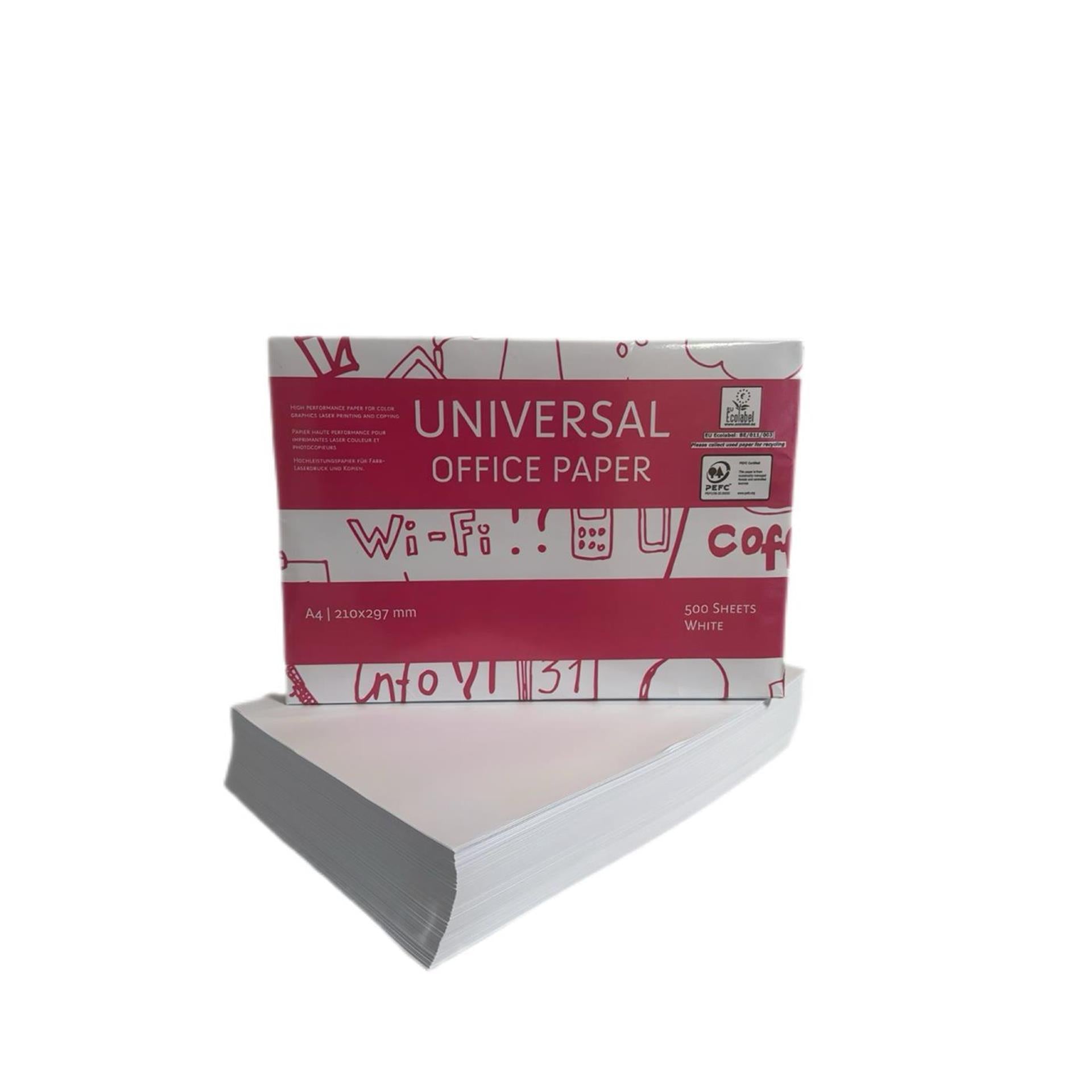 Kopieerpapier 80grams doos a 5 pak a 500 vel