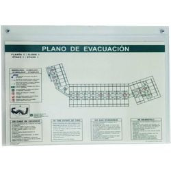Bordhouder archivo 2000 10805 cs tp ps (polystyreen) transparant