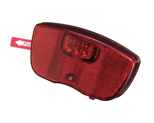 Cordo orion achterlamp led - zwart rood