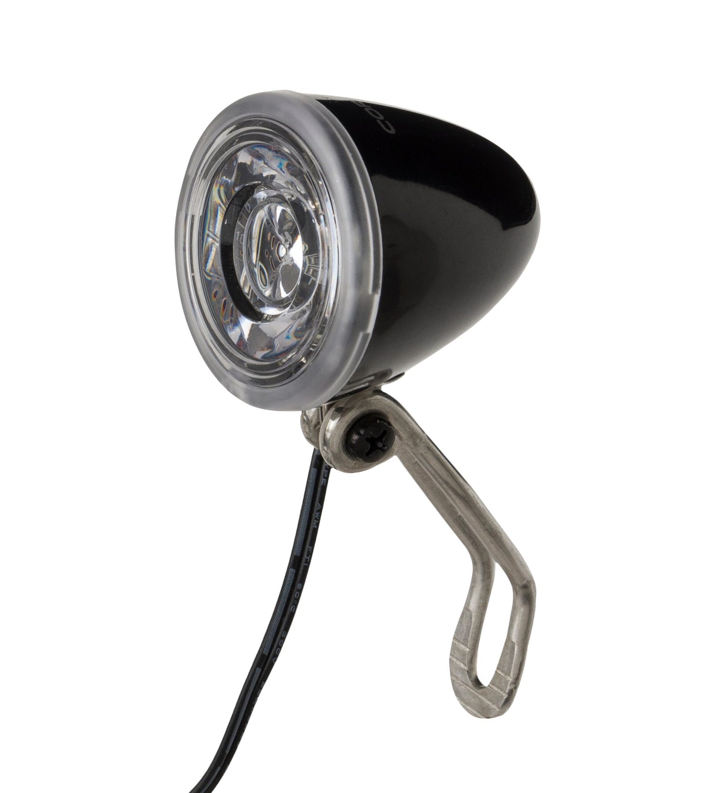 Cordo voorlamp leonis dynamo kroonbout zwart