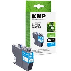 Inktcartridge kmp compatibel brother lc422xlc cyaan