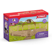 Schleich horse club omheining voor paarden met poort 42434 - afbeelding 2