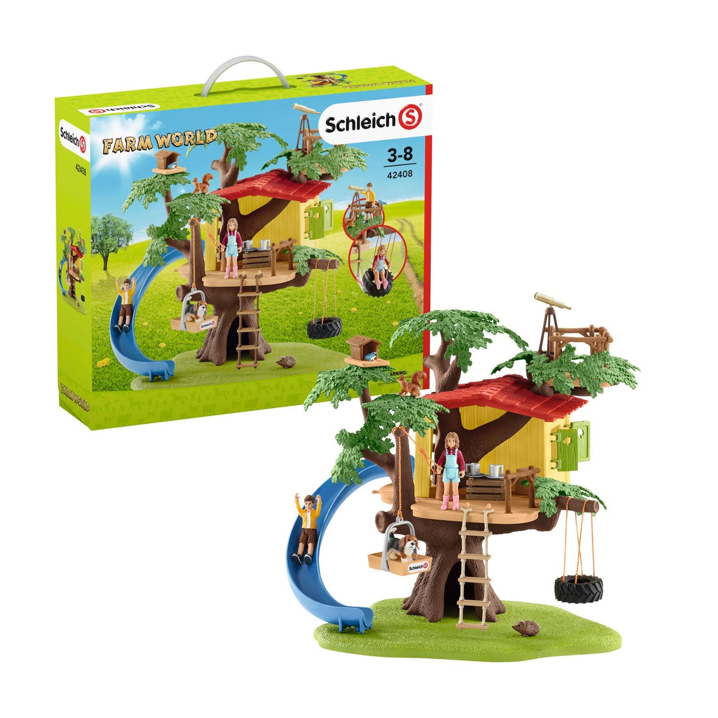 Schleich farm world boomhut 42408