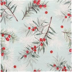 Servetten papstar yew branches groen 330 mm x 330 mm