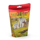 Schleich wild life wolvin met wolvenwelpen 42472 - afbeelding 2