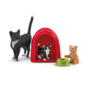 Schleich farm world speeltijd voor schattige katten en poezen 42501 - afbeelding 2
