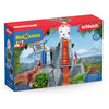 Schleich dinosaurus - de grote vulkaan expeditie - dino speelgoed - kinderspeelgoed - dino speelgoed - t-rex, ankylosaurus en uitbarstende vulkaan - 36 onderdelen
