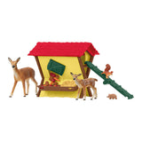 Schleich farm world de bosdieren voeren 42658 - afbeelding 1