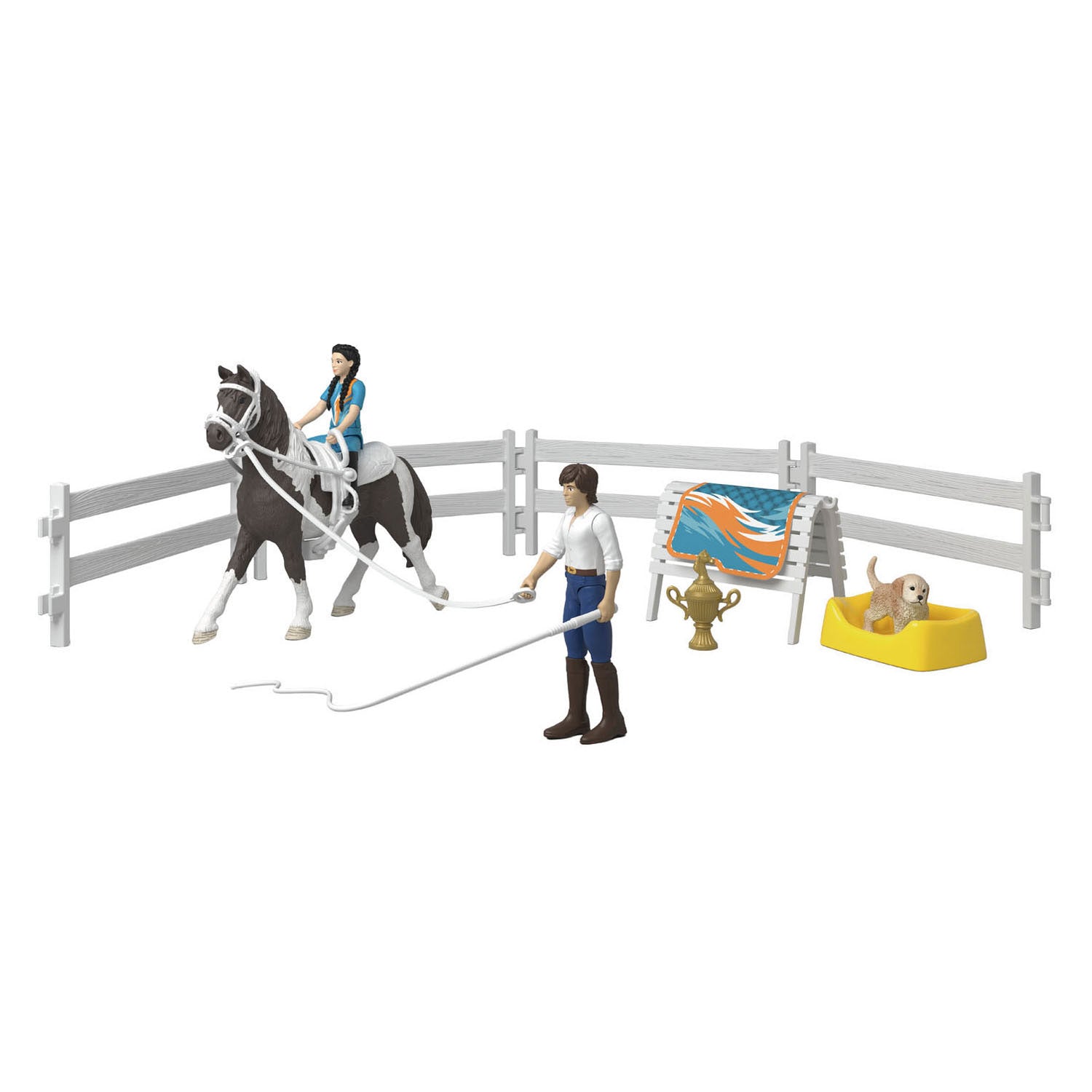 Schleich horse club kim's voltigeset 42799