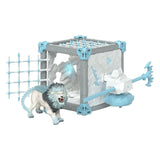 Schleich eldrador creatures battlecave ijsleeuw 42766 - afbeelding 1