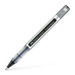 Rollerballpen faber-castell zwart 0,4 mm fijn