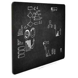 Krijtbord fbqb129od magnetisch 1200 mm