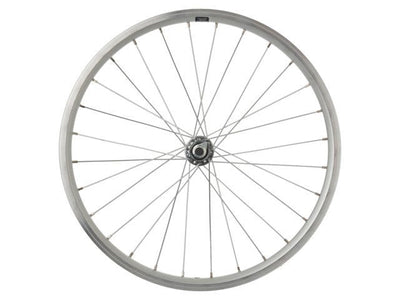 Cordo voorwiel 20x1.75 mach1 er10 19-406 28 spaaks 100mm incl. moeren zilver