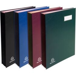 Handtekeningenboek exacompta 22240e a4 direction a4 kleurenassortiment