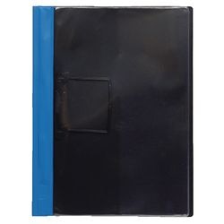 Rapportmappen djois 24 x 31,5cm blauw insteekhoes jalemaclip capaciteit 15cm