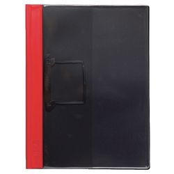 Rapportmappen djois 24 x 31,5cm rood insteekhoes jalemaclip capaciteit 15cm