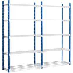 Kast paperflow staal blauw