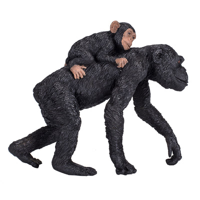 Mojo wildlife chimpansee met baby - 387264