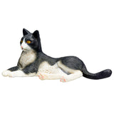 Mojo farmland liggende kat zwart wit - 387367 - afbeelding 2