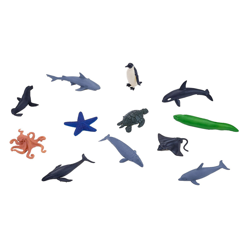 Mojo sealife mini zeedieren speelset, 12dlg. - 380056