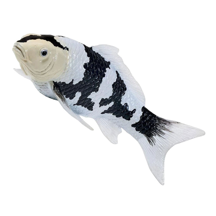 Mojo koi collection - shiro utsuri koi zwart wit 381120