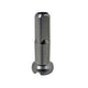 Sapim spaaknippel 13 polyax xl 14mm messing zilver (100st)