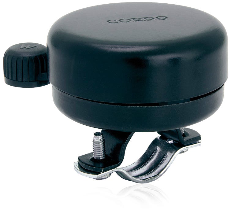 Cordo bell staal zwart