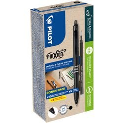 Rollerballpen pilot frixion ball plus 2262701g10m zwart 0,4 mm medium