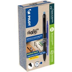Pilot rollerballpen frixion ball plus 2262703g10m blauw 0,4 mm medium