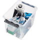 Smartstore - classic 16 opbergbox 25 liter - polypropyleen - transparant