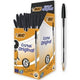 Bic balpen cristal original medium 0.4 mm 50 stuks zwart