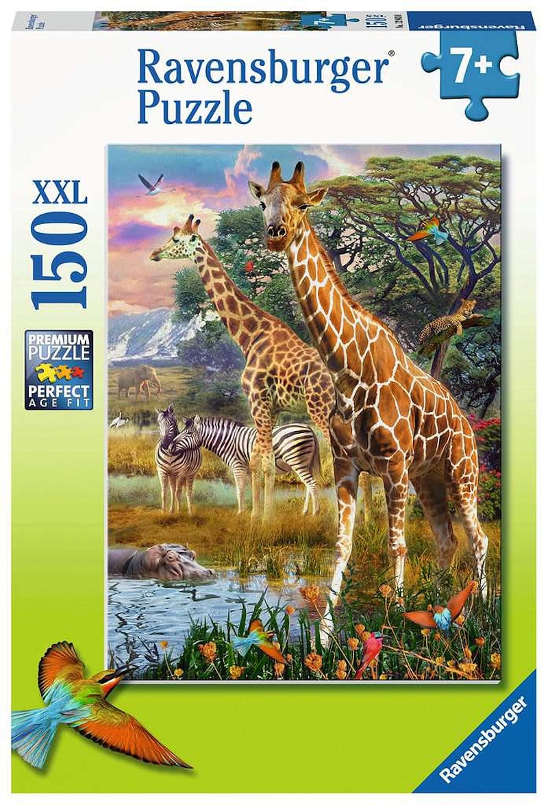 Ravensburger kleurrijke savanne, 150st. xxl