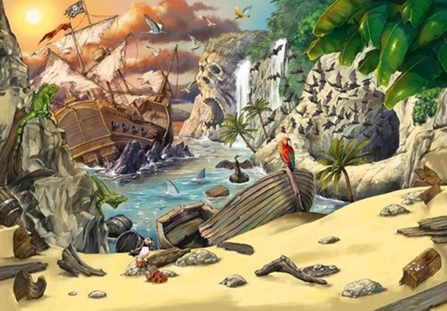 Ravensburger escape kids pirates 368pcs