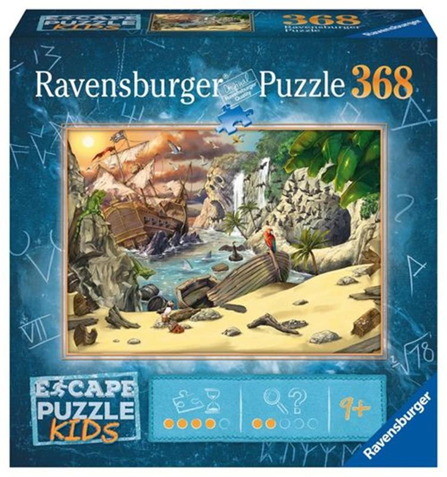 Ravensburger escape kids pirates 368pcs