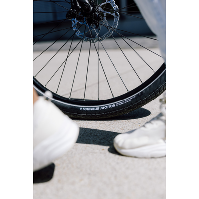 Schwalbe buitenband motion big apple 20x2.00 50-406 addix green draad zwart reflectie