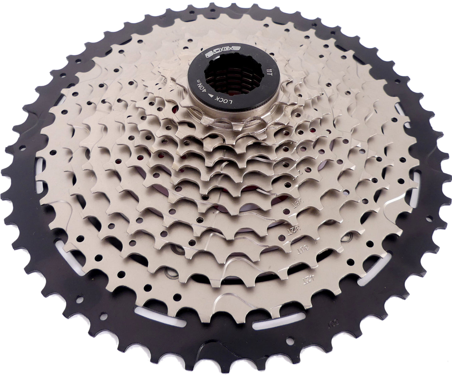 Edge Cassette 12 speed CSM9012 11-50T zilver zwart