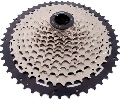 Edge cassette 12 speed csm9012 11-52t - zilver zwart