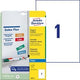 Magneetetiketten avery 297 x 210 mm wit