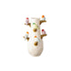 Mansion atmosphere vaas met vogels chico 21,5x21,5x42cm