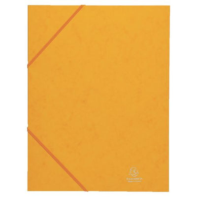 Mappen esselte flappen elastiek a4 240x320mm geel