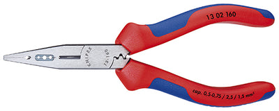 Knipex bedradingstang 13 02 160 (rood blauw)