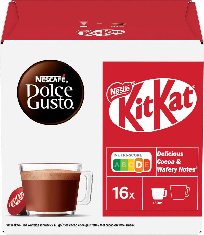 Nescafé dolce gusto capsules kitkat - 48 cups voor 48 koppen chocolademelk