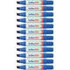 Permanent marker artline 100 ultra 7,5-12mm blauw schuin milieuvriendelijk