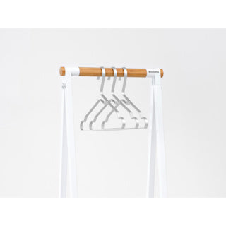 Brabantia linn kledingrek, compact - white