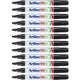 Permanent marker artline 90 ultra 2-5 mm zwart beitelpunt