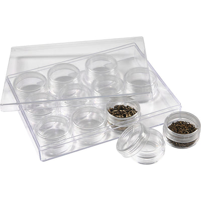 Https: www.cchobby.nl opslagdoos-met-potjes-h-20-mm-d-35-mm-10-ml-12-stuk-1-set