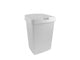 Sunware delta prullenbakr 50 liter klepdeksel wit kunststof 39,7x34,5x56,4cm