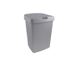 Sunware delta prullenbak 50 liter klepdeksel grijs kunststof 39,7x34,5x56,4cm - afbeelding 1