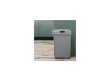 Sunware delta prullenbak 50 liter klepdeksel grijs kunststof 39,7x34,5x56,4cm - afbeelding 2