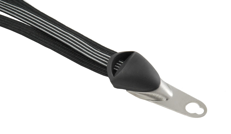 Cordo snelbinder e-bike trio zwart-grijs met afneembare platen
